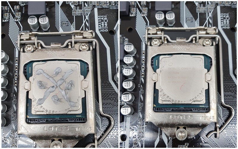 매탄동 컴퓨터수리 - 사용 중 반복 꺼짐, 인텔 순정 CPU 쿨러 고정핀 파손 교체