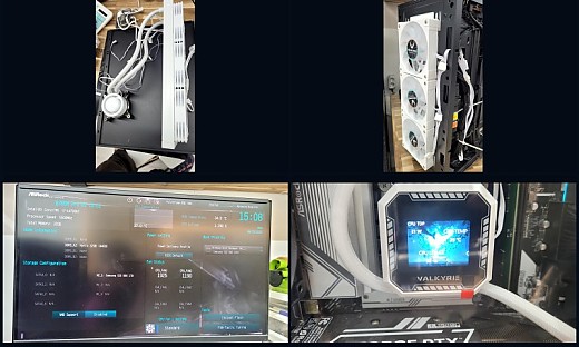 수원시 조원동 I7-14700KF RTX4060/수랭쿨러 교체 컴퓨터수리