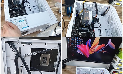 용인 컴퓨터수리 - 데스크탑 전원 안 들어옴, 파워서플라이 불량 교체 사례