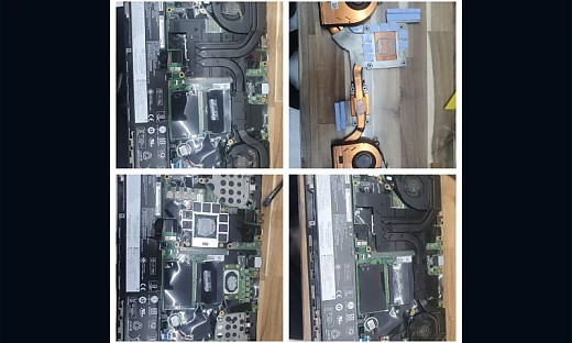 수원시 매교동 써멀 재도포 노트북수리
