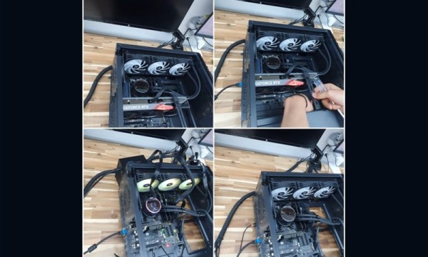 수원시 북수동 권선동 컴퓨터수리 게임 중 컴퓨터 갑자기 꺼지고 전원 안 들어올 때 파워 서플라이 불량 수리사례 사진
