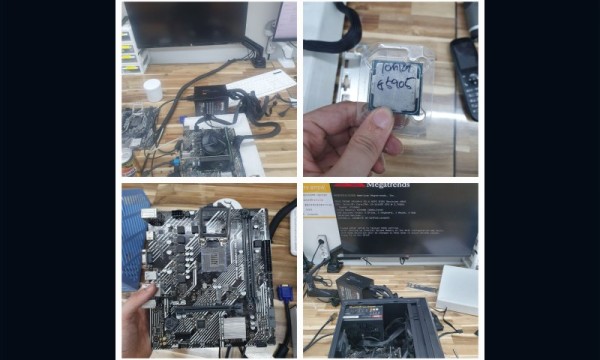 수원시 영통동 첫부팅은 문제 없지만 이후 부팅할때 화면이 안뜨는경우 컴퓨터수리 수리사례 사진