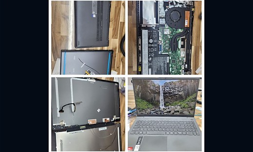 오산시 신장동 Lenovo노트북이 떨어져서 깨졌을땐 진컴으로 노트북수리