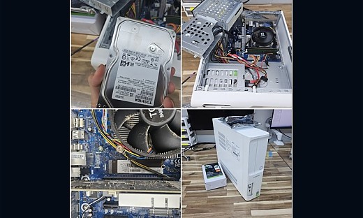 화성시 능동 삼성 컴퓨터 부팅 3분 걸림 HDD 불량 확인 컴퓨터수리