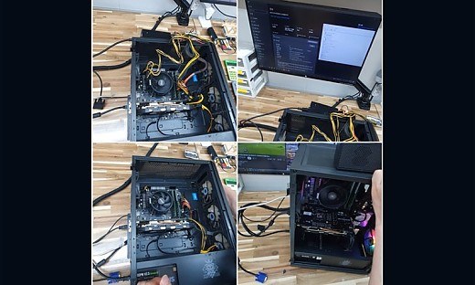 화성시 산척동 광교컴퓨터수리 전원 켜졌다 바로 꺼짐 파워서플라이 불량 교체