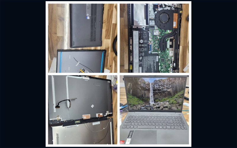 오산시 신장동 Lenovo노트북이 떨어져서 깨졌을땐 진컴으로 노트북수리